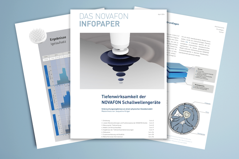 Tiefenwirkung Novafon Vibrationstherapie