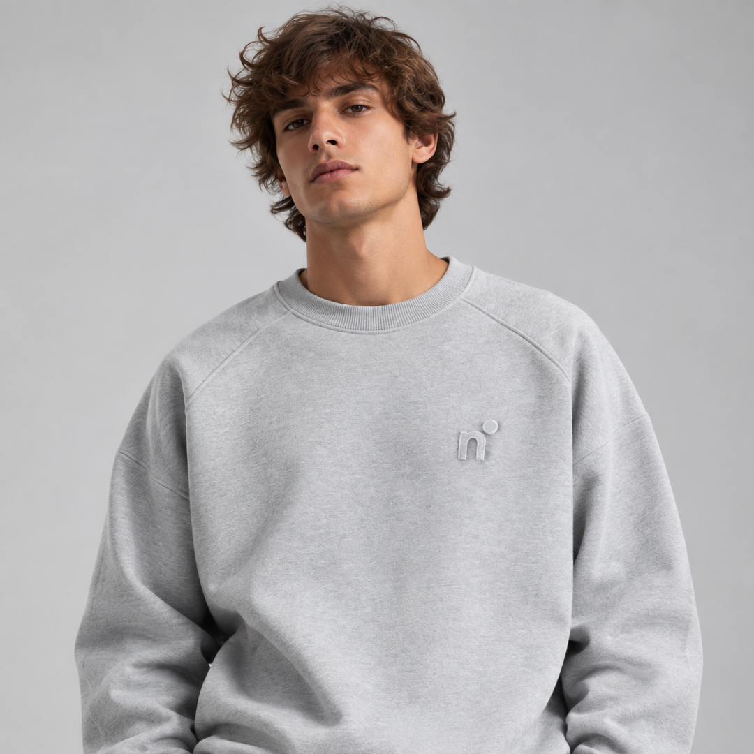 novafon crewneck Pullover "Better starts with you" vorne