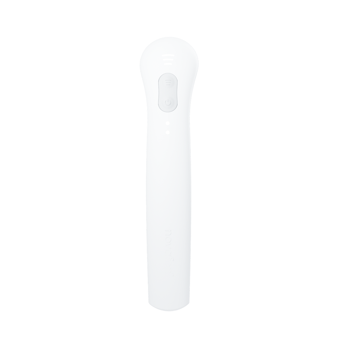 Das novafon inkl. Ladestation transparent